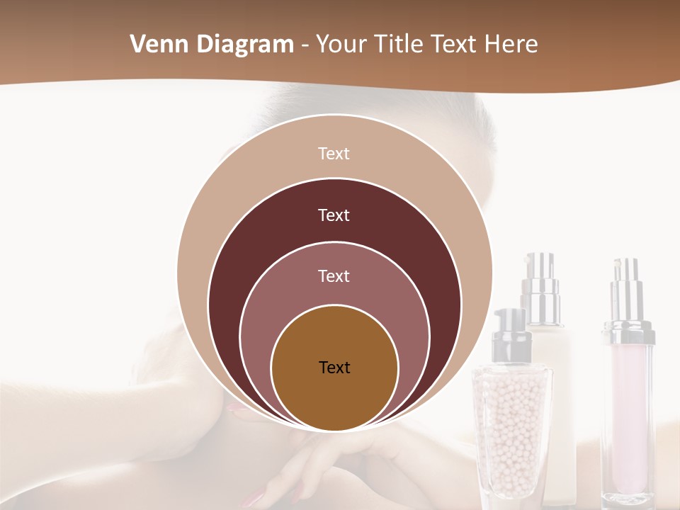 Mirror Girl Moisture PowerPoint Template