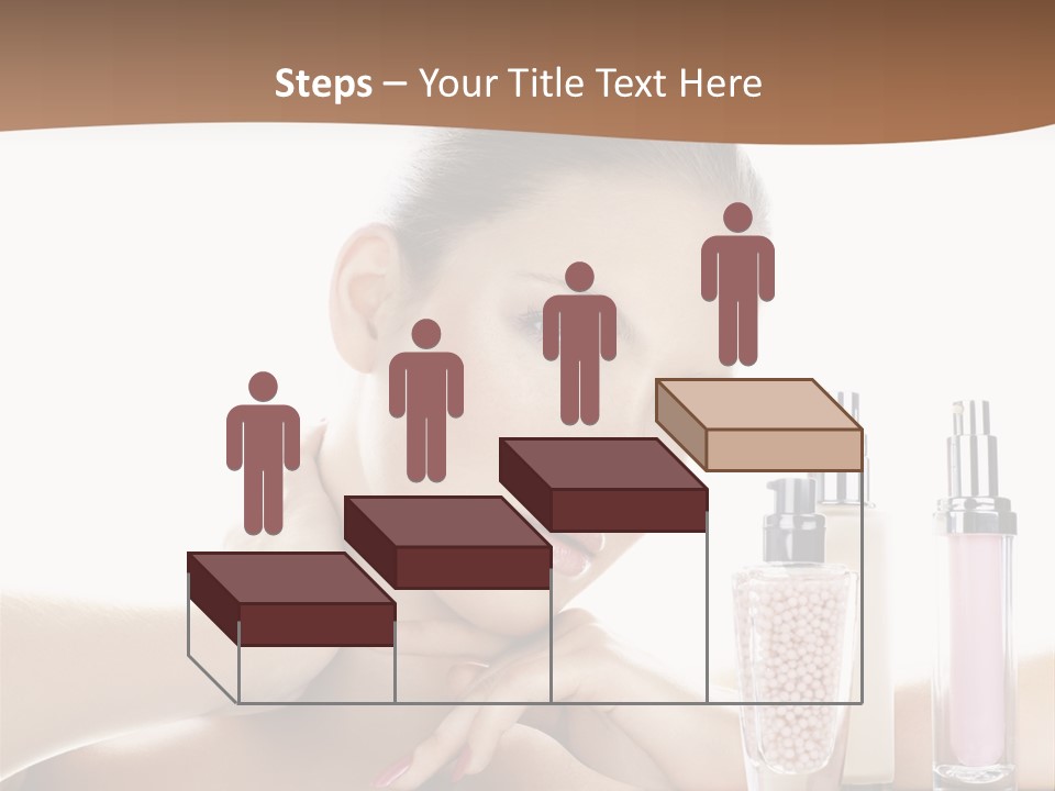 Mirror Girl Moisture PowerPoint Template