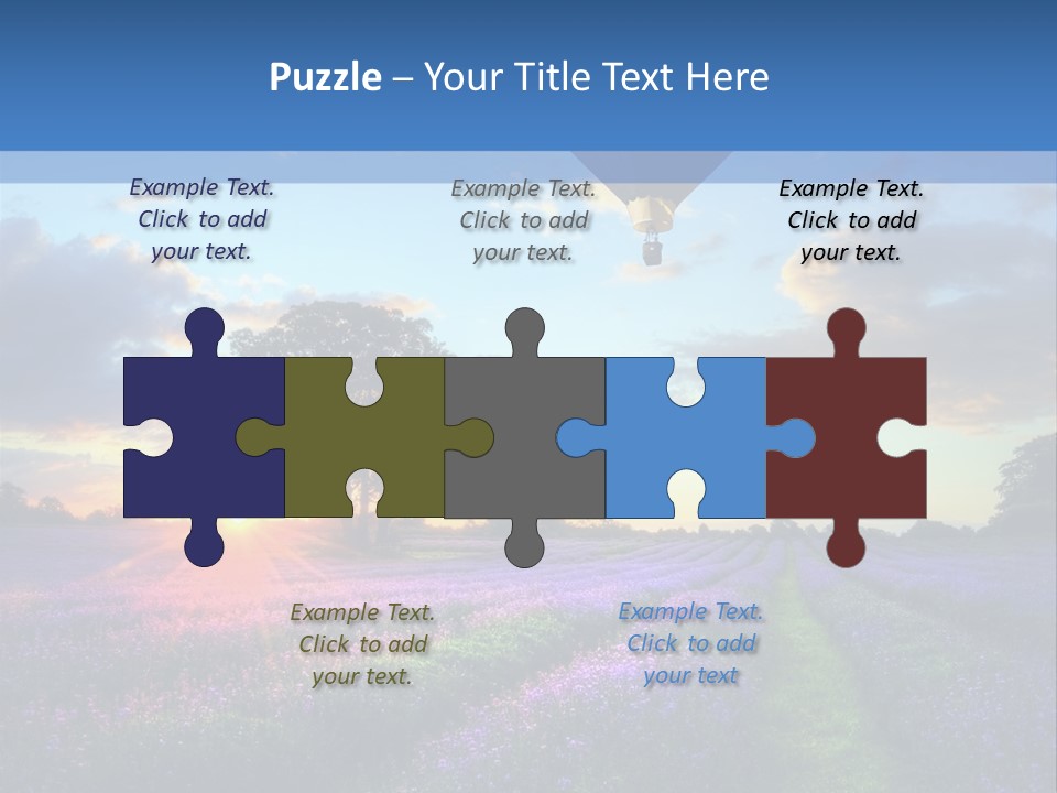 Beautiful Flying Evening PowerPoint Template