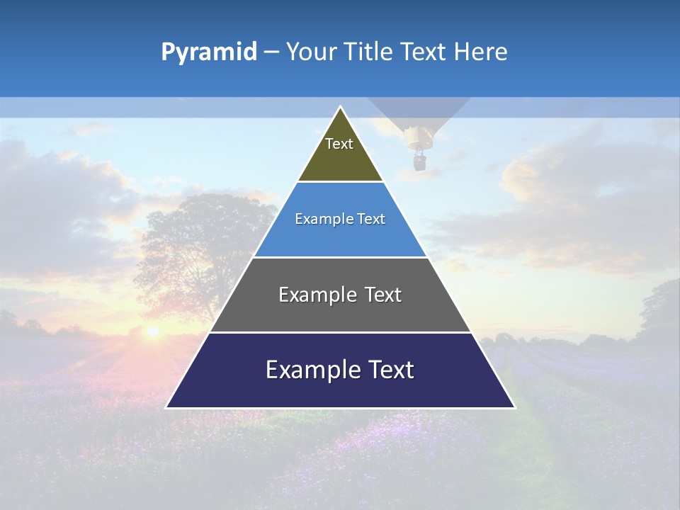 Beautiful Flying Evening PowerPoint Template