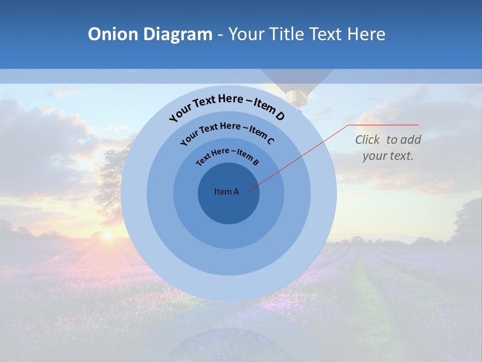 Beautiful Flying Evening PowerPoint Template