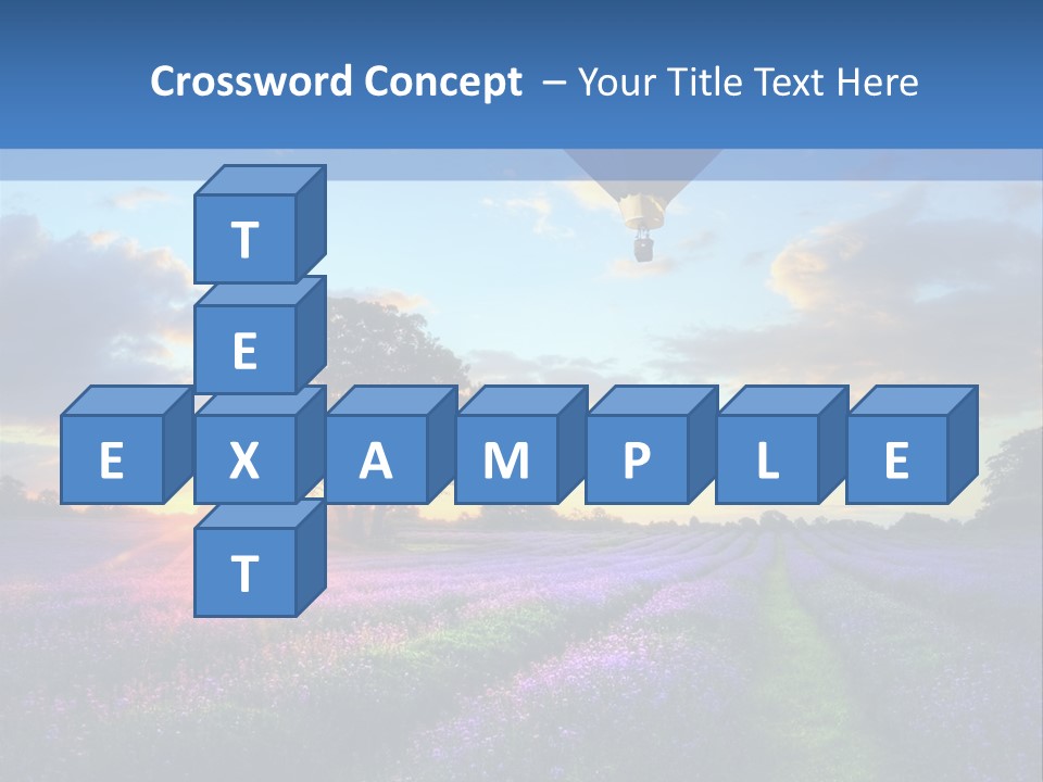 Beautiful Flying Evening PowerPoint Template