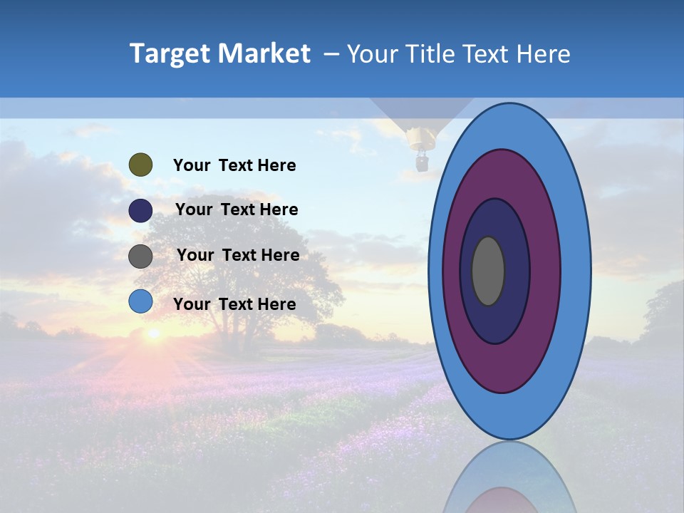 Beautiful Flying Evening PowerPoint Template