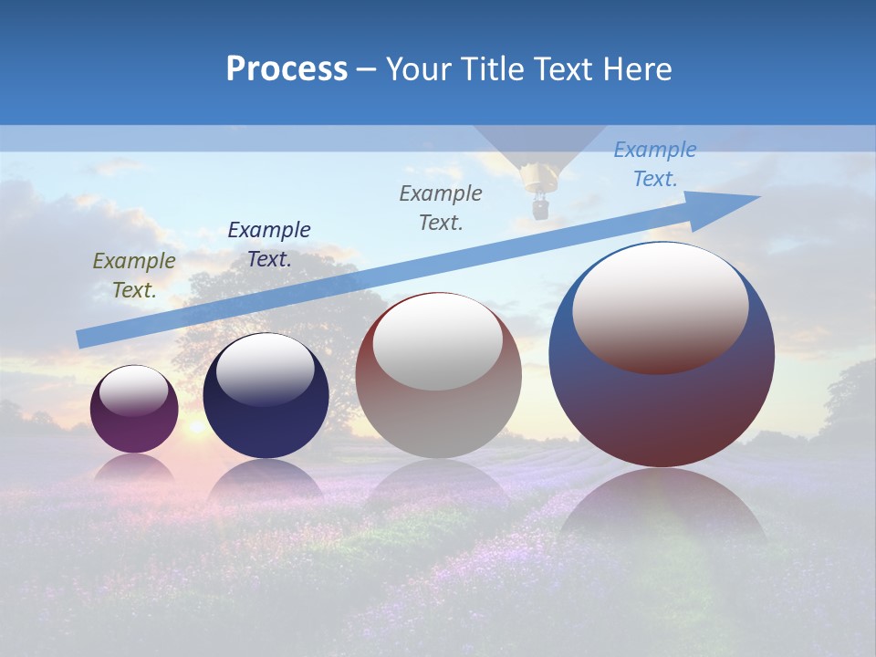 Beautiful Flying Evening PowerPoint Template