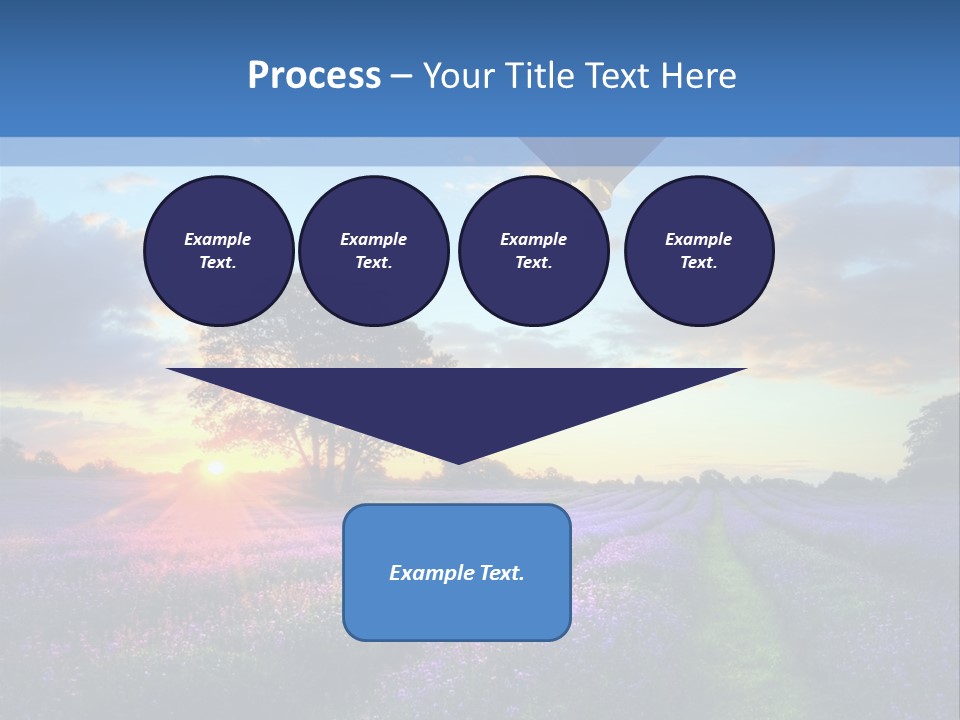 Beautiful Flying Evening PowerPoint Template