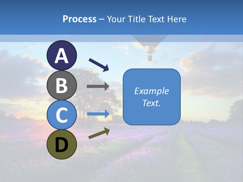 Beautiful Flying Evening PowerPoint Template
