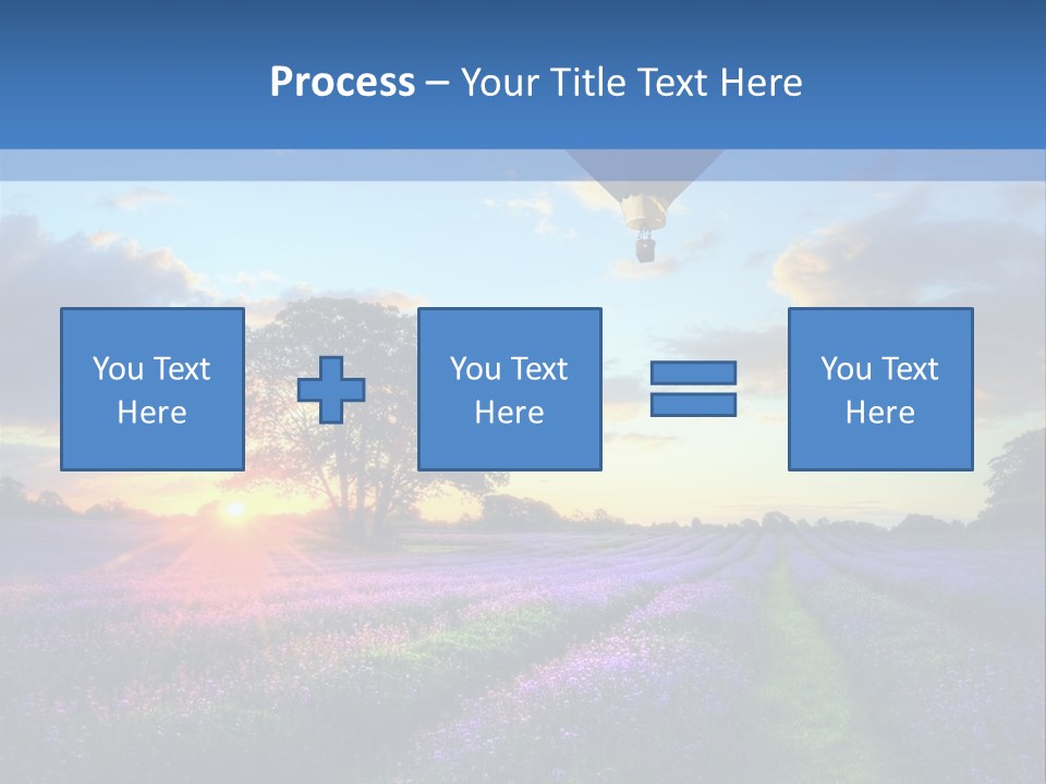 Beautiful Flying Evening PowerPoint Template
