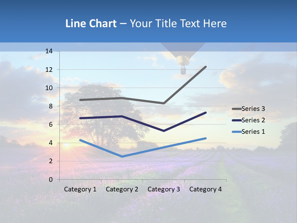 Beautiful Flying Evening PowerPoint Template