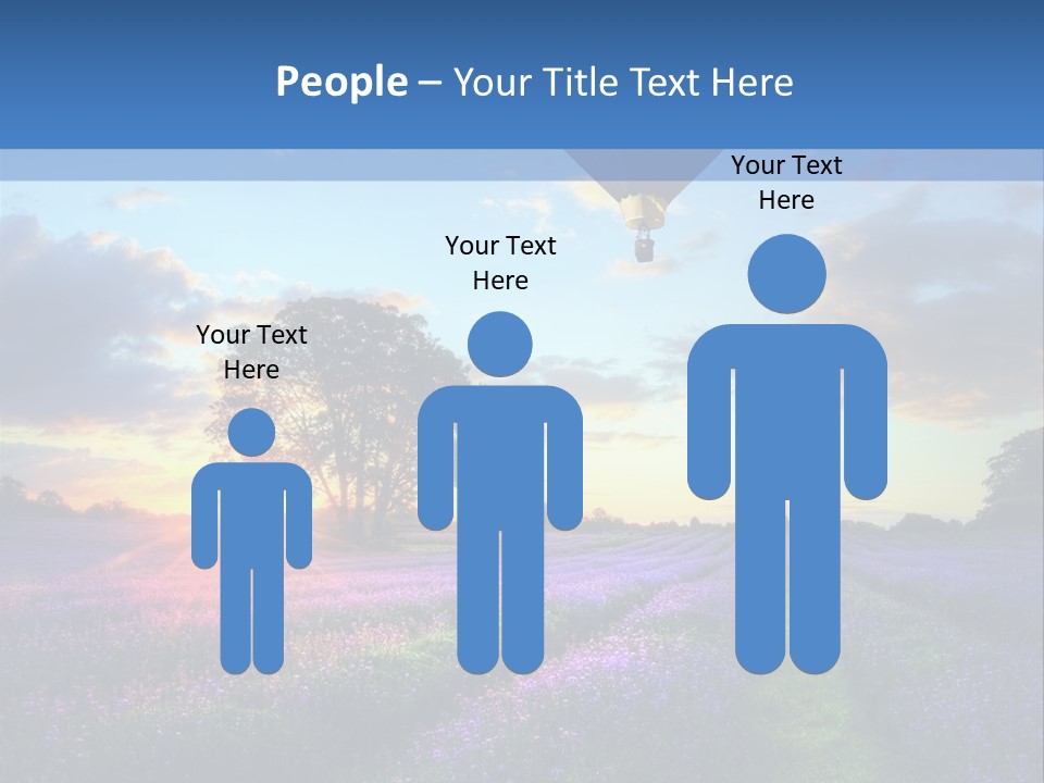 Beautiful Flying Evening PowerPoint Template