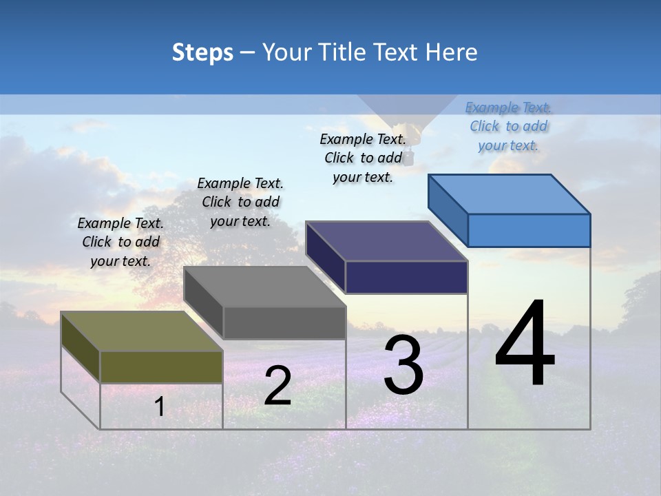 Beautiful Flying Evening PowerPoint Template