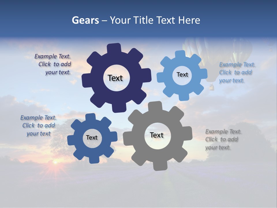 Dusk Harvest Twilight PowerPoint Template