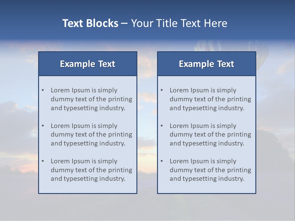 Dusk Harvest Twilight PowerPoint Template