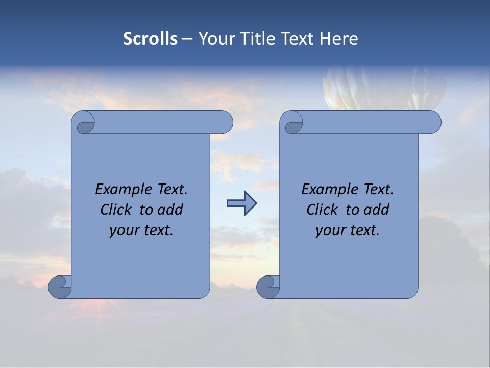 Dusk Harvest Twilight PowerPoint Template