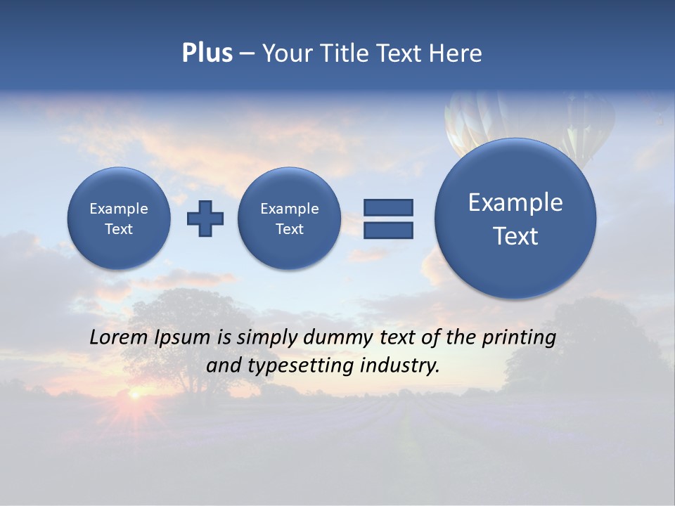 Dusk Harvest Twilight PowerPoint Template