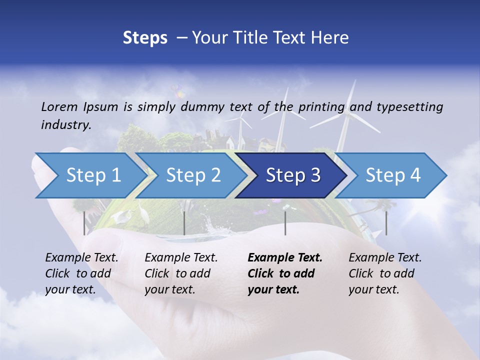 Global Environment Resource PowerPoint Template
