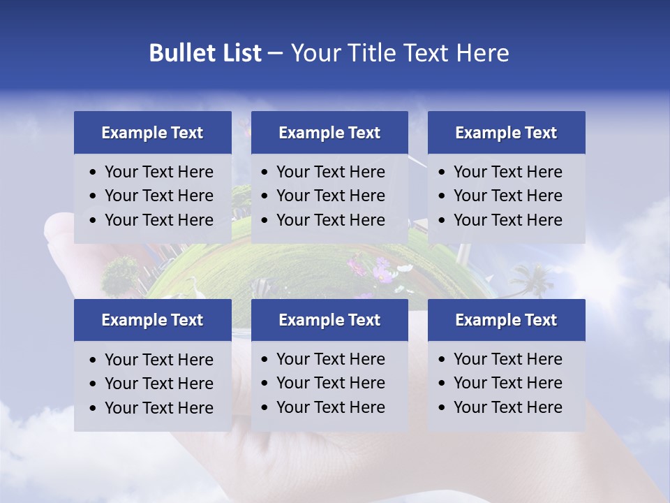 Global Environment Resource PowerPoint Template