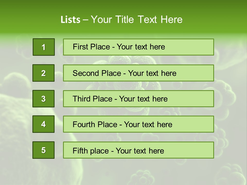 Infections Tiny Business PowerPoint Template