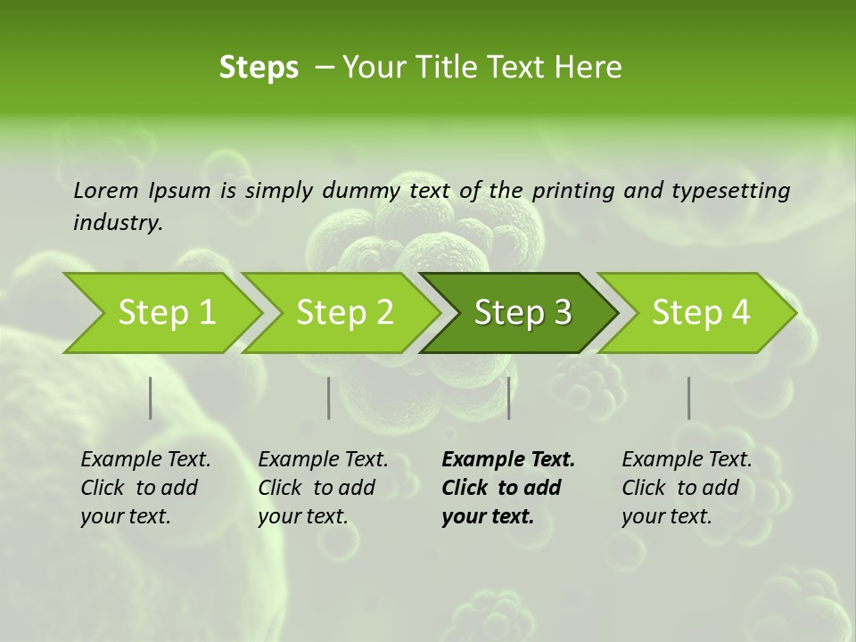 Infections Tiny Business PowerPoint Template