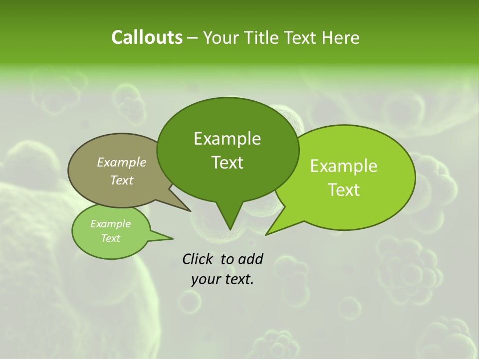 Infections Tiny Business PowerPoint Template