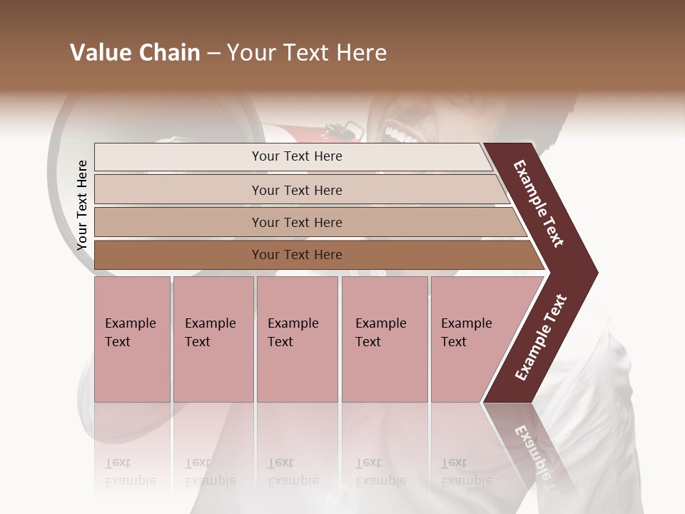 Boy Standing Voice PowerPoint Template