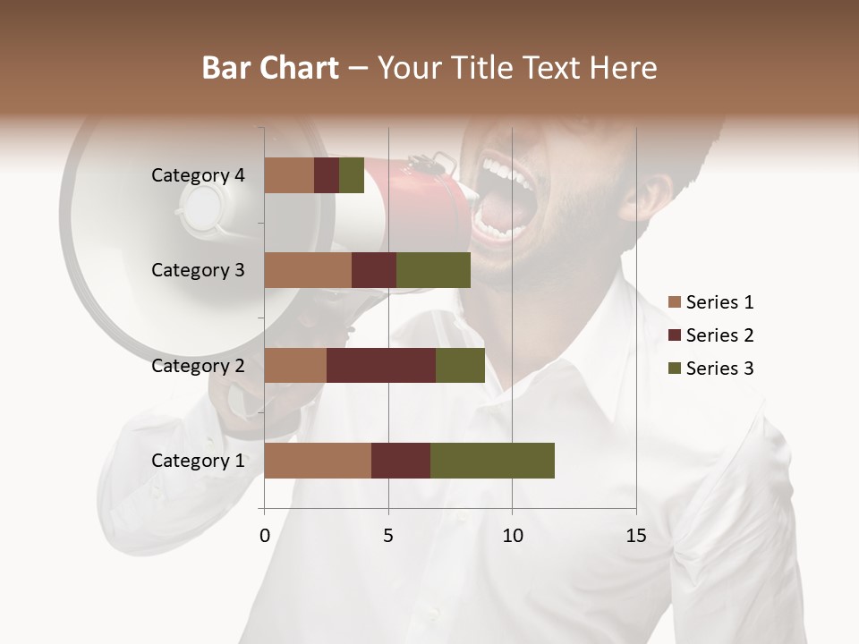 Boy Standing Voice PowerPoint Template