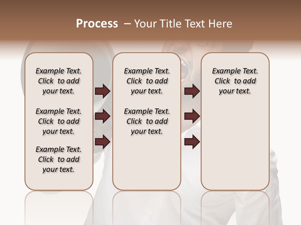 Boy Standing Voice PowerPoint Template