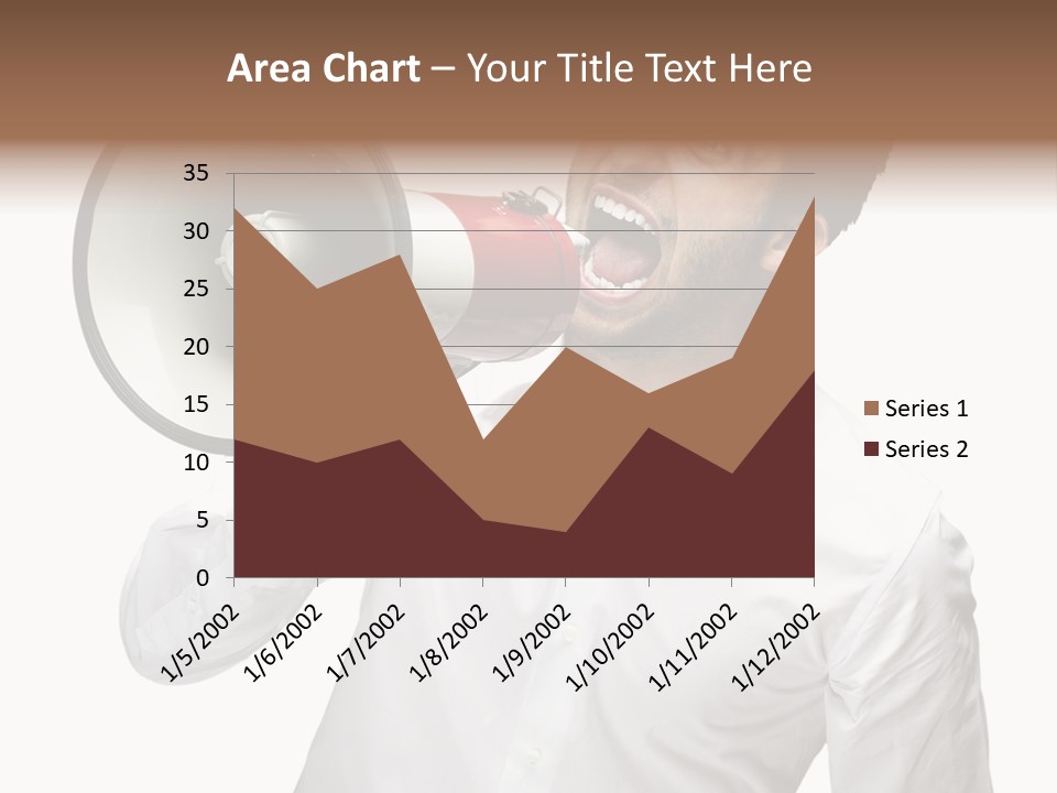 Boy Standing Voice PowerPoint Template