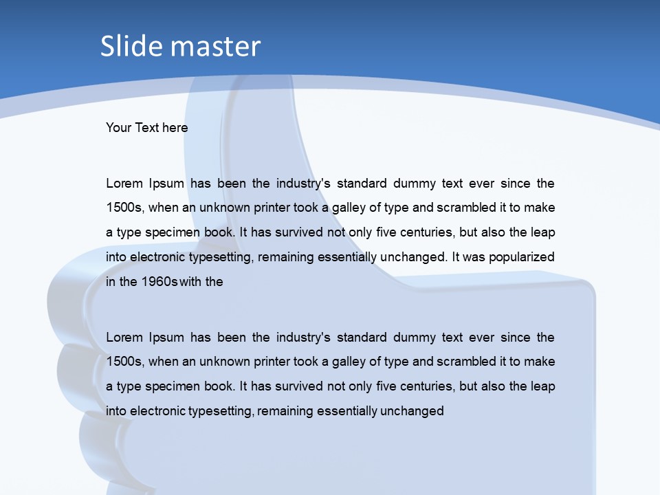 Word Isolated Www PowerPoint Template