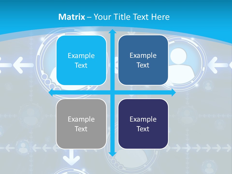 Graphics Communications Connection PowerPoint Template