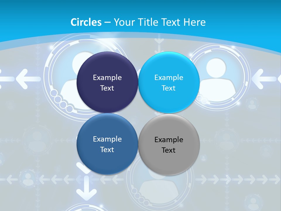 Graphics Communications Connection PowerPoint Template