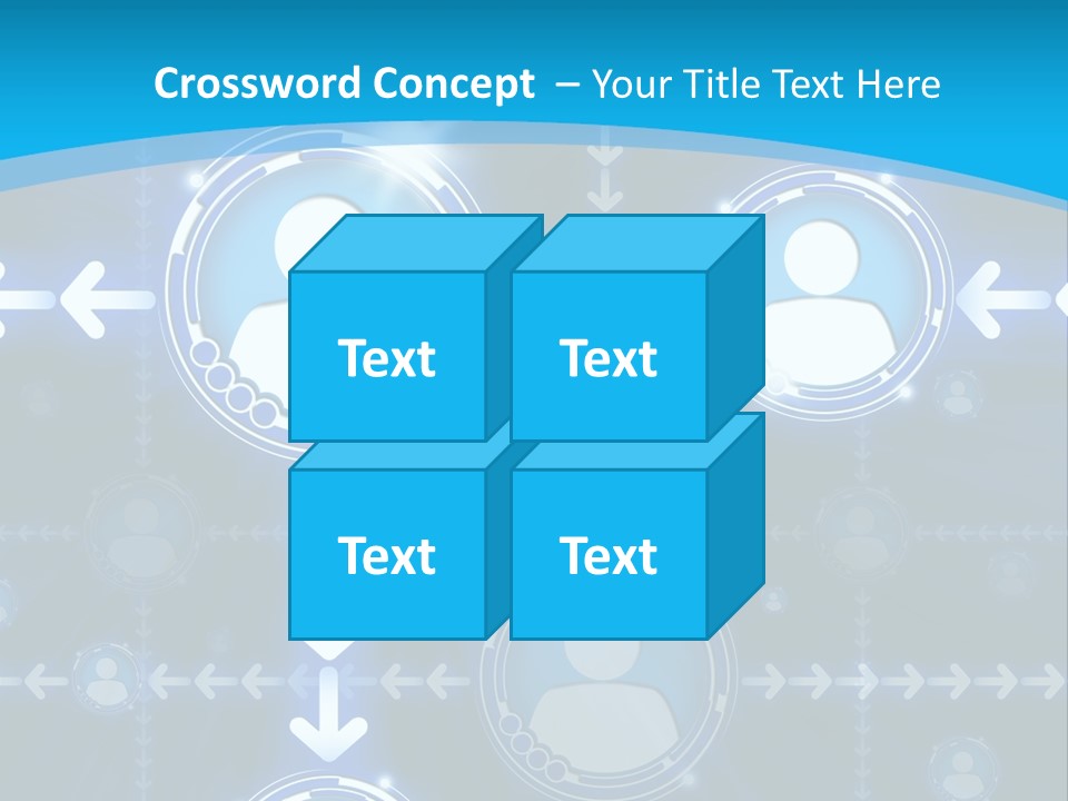 Graphics Communications Connection PowerPoint Template