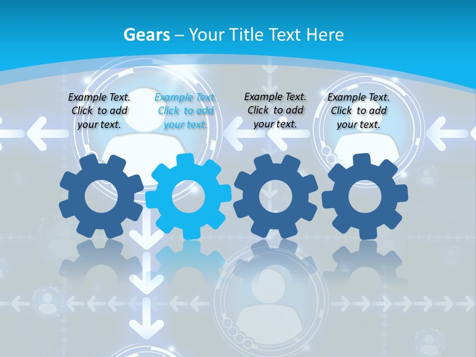 Graphics Communications Connection PowerPoint Template