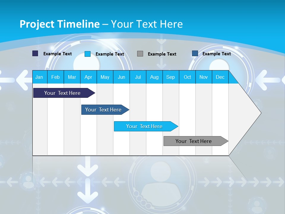 Graphics Communications Connection PowerPoint Template