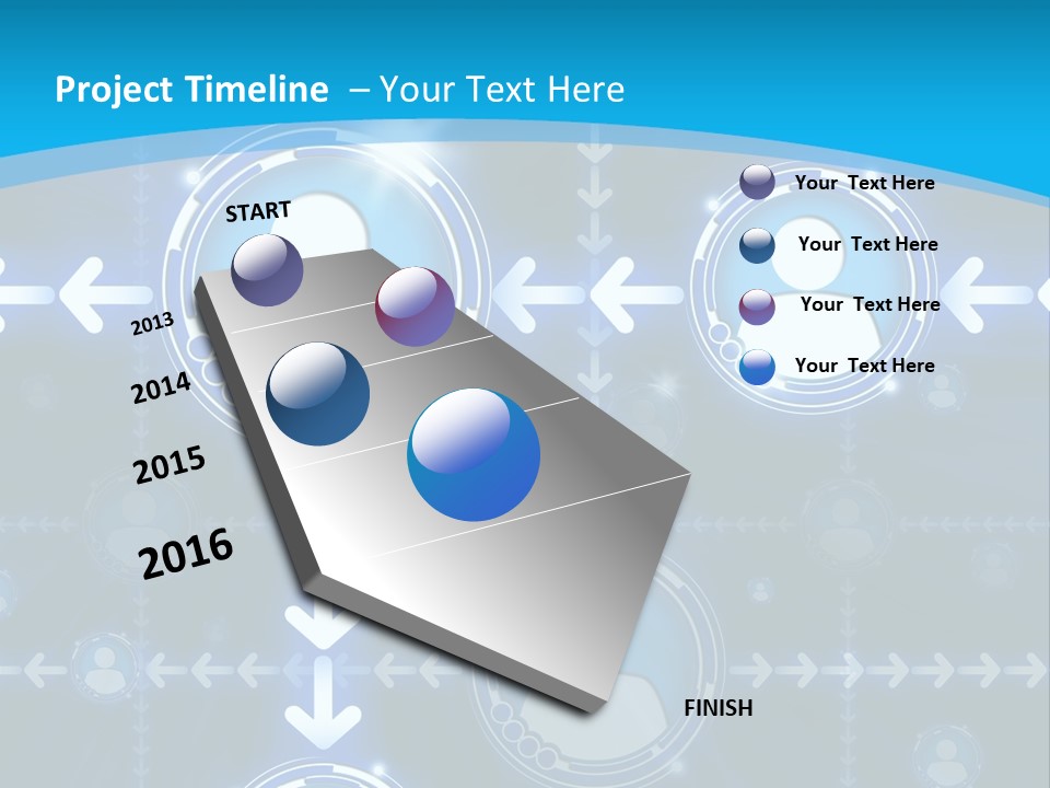 Graphics Communications Connection PowerPoint Template