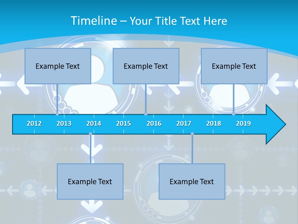 Graphics Communications Connection PowerPoint Template