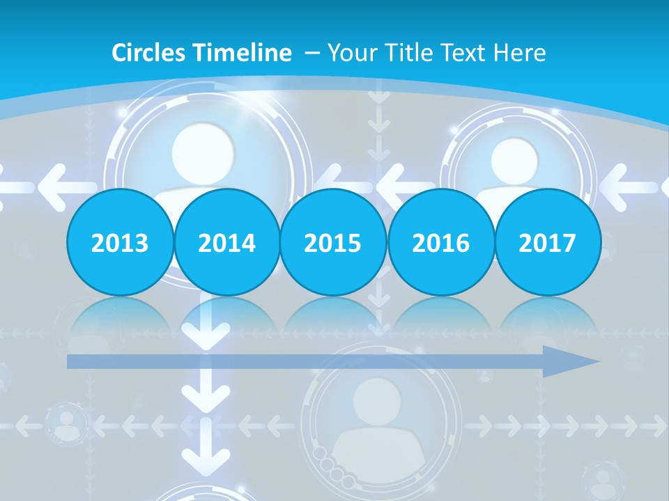 Graphics Communications Connection PowerPoint Template