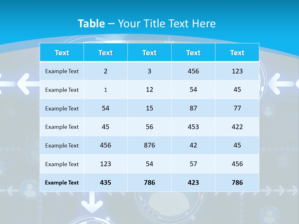 Graphics Communications Connection PowerPoint Template