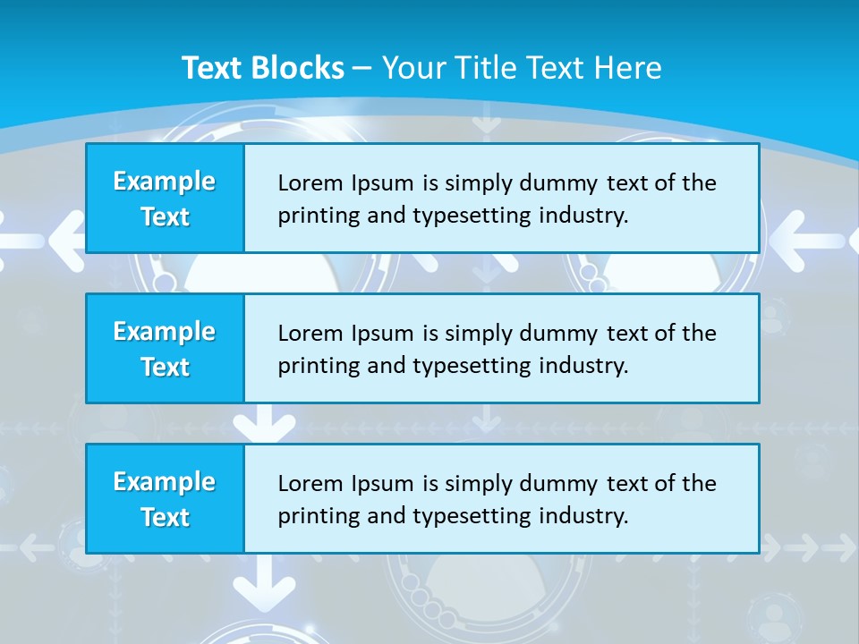 Graphics Communications Connection PowerPoint Template