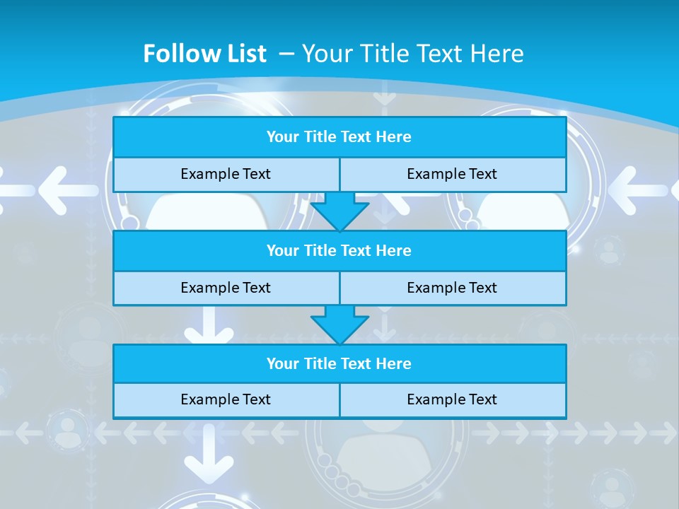 Graphics Communications Connection PowerPoint Template