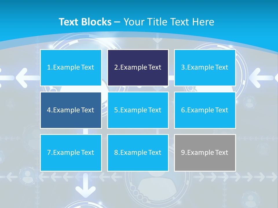 Graphics Communications Connection PowerPoint Template