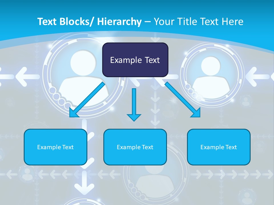 Graphics Communications Connection PowerPoint Template