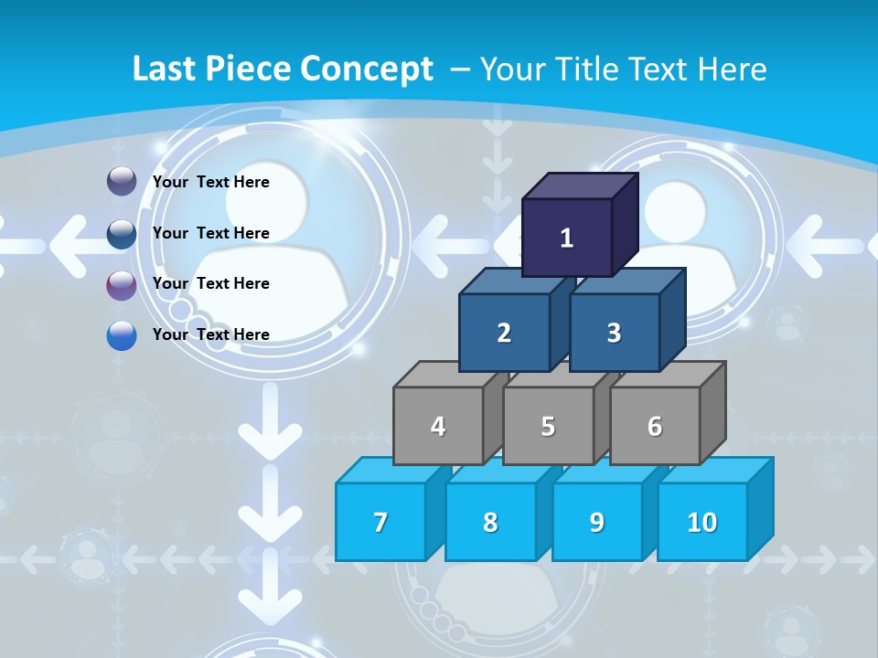 Graphics Communications Connection PowerPoint Template