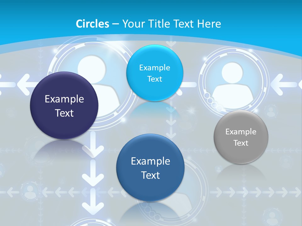 Graphics Communications Connection PowerPoint Template