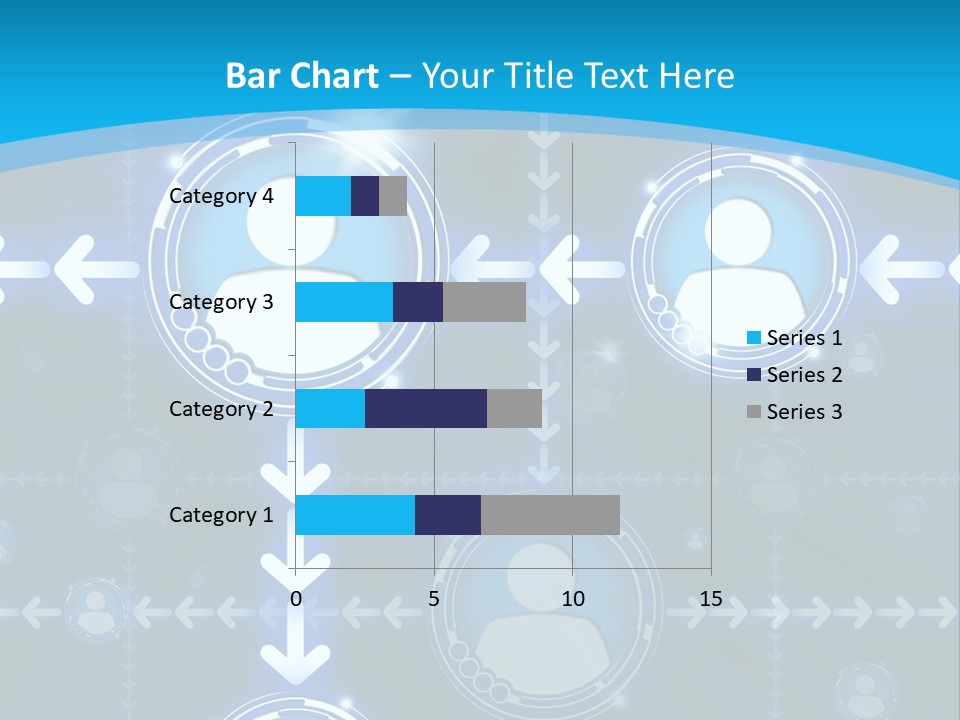 Graphics Communications Connection PowerPoint Template