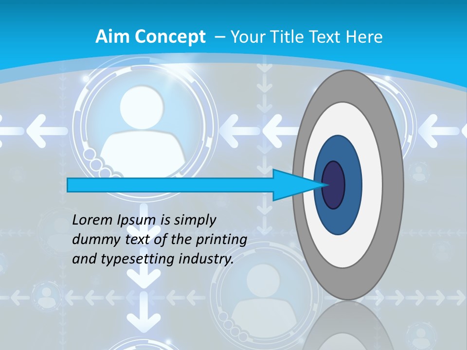 Graphics Communications Connection PowerPoint Template