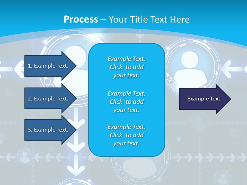 Graphics Communications Connection PowerPoint Template