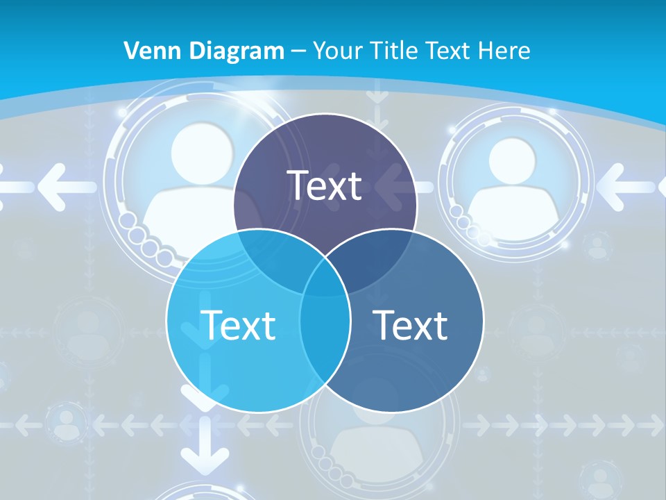 Graphics Communications Connection PowerPoint Template