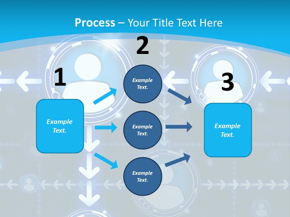Graphics Communications Connection PowerPoint Template