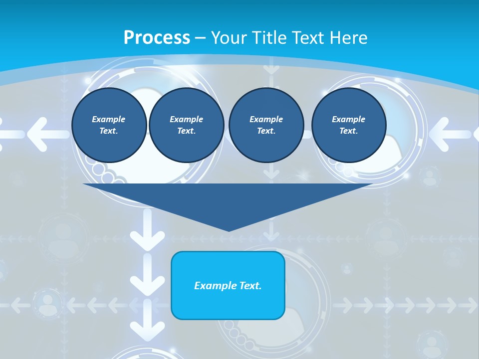 Graphics Communications Connection PowerPoint Template