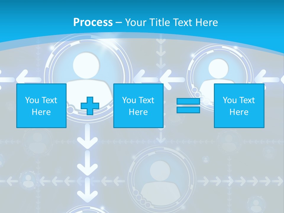 Graphics Communications Connection PowerPoint Template